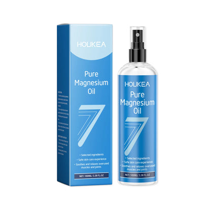 Single 100ml bottle of Pure Magnesium Oil Spray with retail box